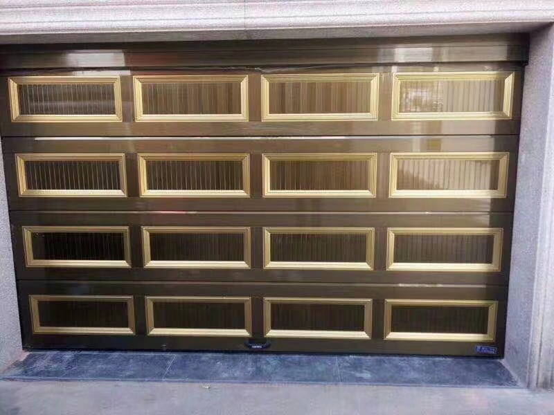 铝合金翻板车库门